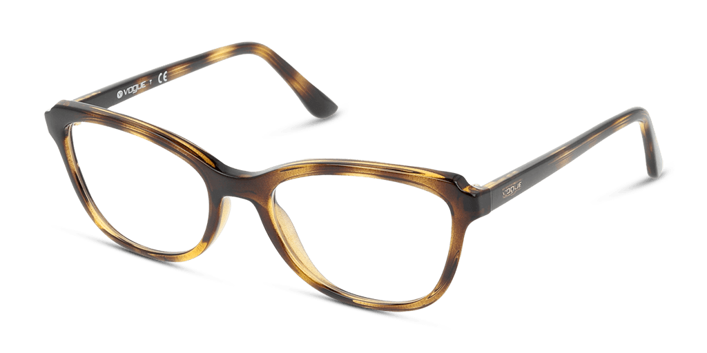 VOGUE VO5292 női havana színű téglalap formájú szemüveg
