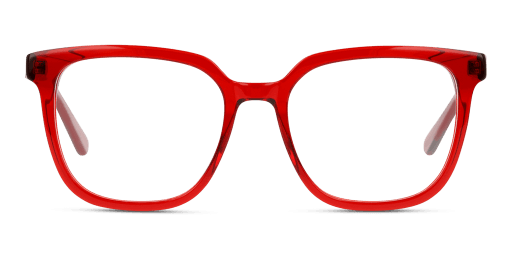 Unofficial UNOF0314 RR00 női piros színű négyzet formájú szemüveg