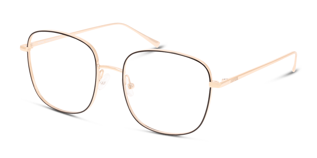 Unofficial UNOF0292 BD00 női fekete színű négyzet formájú szemüveg