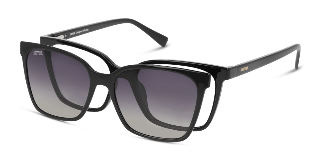 Unofficial UNOF0340 női fekete színű négyzet formájú szemüveg