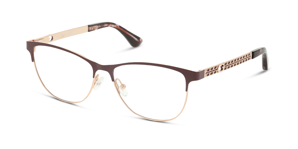 Guess GU2883 070 női lila színű macskaszem formájú szemüveg