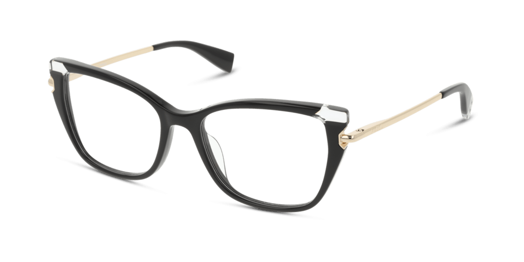 Furla VFU499V 0700 női fekete színű macskaszem formájú szemüveg