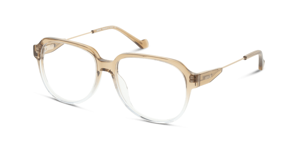 Unofficial UNOF0405 FF00 női bézs színű pilóta formájú szemüveg