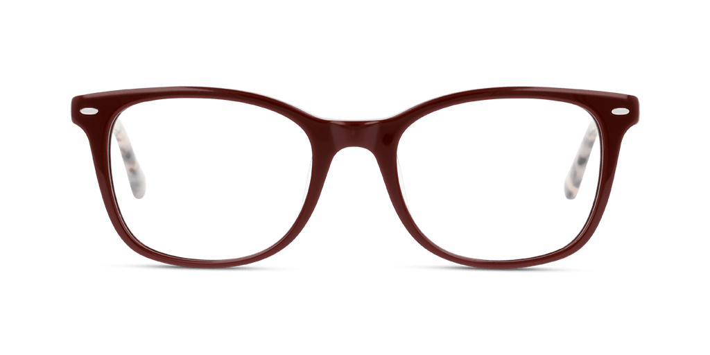 Unofficial UNOF0018 női piros színű négyzet formájú szemüveg