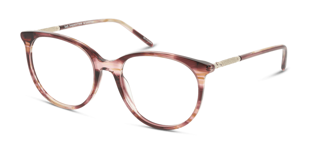 DbyD DBOF5067 női rózsaszín színű mandula formájú szemüveg