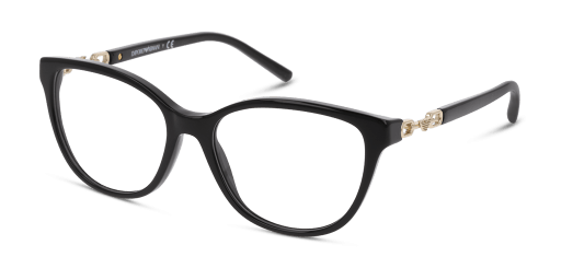 Emporio Armani EA3190 női fekete színű négyzet formájú szemüveg