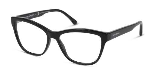 Emporio Armani EA3193 5875 női fekete színű macskaszem formájú szemüveg