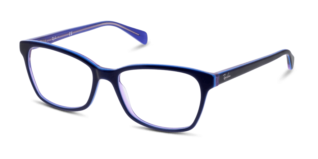 Ray-Ban RX5362 5776 női lila színű téglalap formájú szemüveg