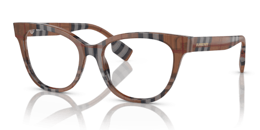 Burberry BE2375 3966 női szürke színű macskaszem formájú szemüveg