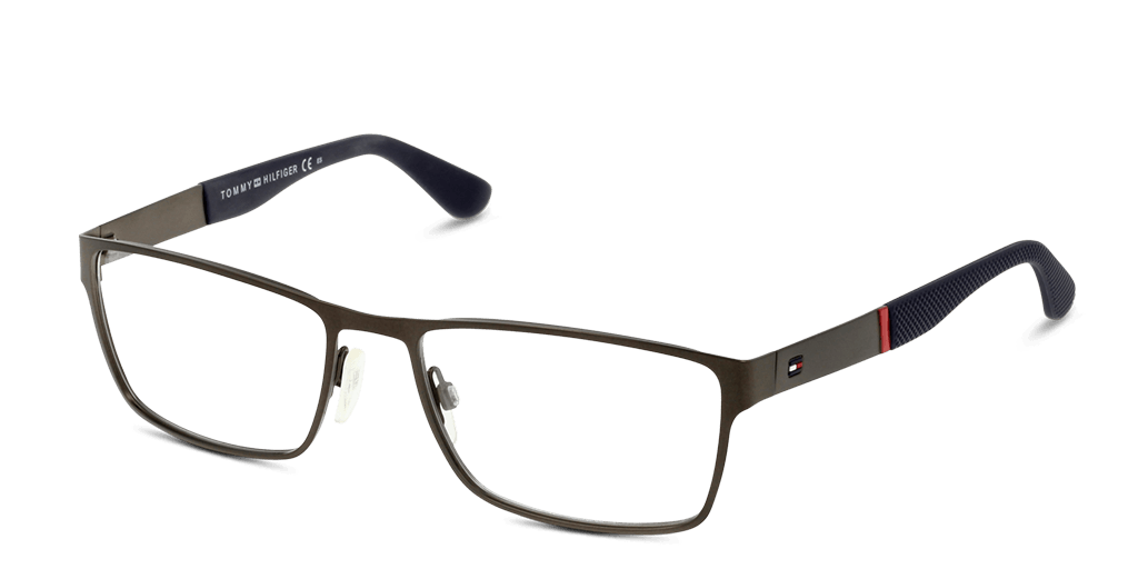 Tommy Hilfiger TH 1543 férfi bronz színű téglalap formájú szemüveg