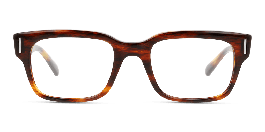 Ray-Ban RX5388 férfi havana színű téglalap formájú szemüveg