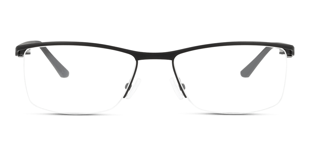 Unofficial UNOM0086 BB00 férfi fekete színű téglalap formájú szemüveg