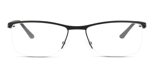 Unofficial UNOM0086 férfi fekete színű téglalap formájú szemüveg