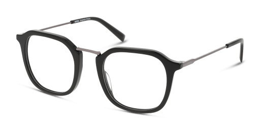 Unofficial UNOM0255 férfi fekete színű négyzet formájú szemüveg
