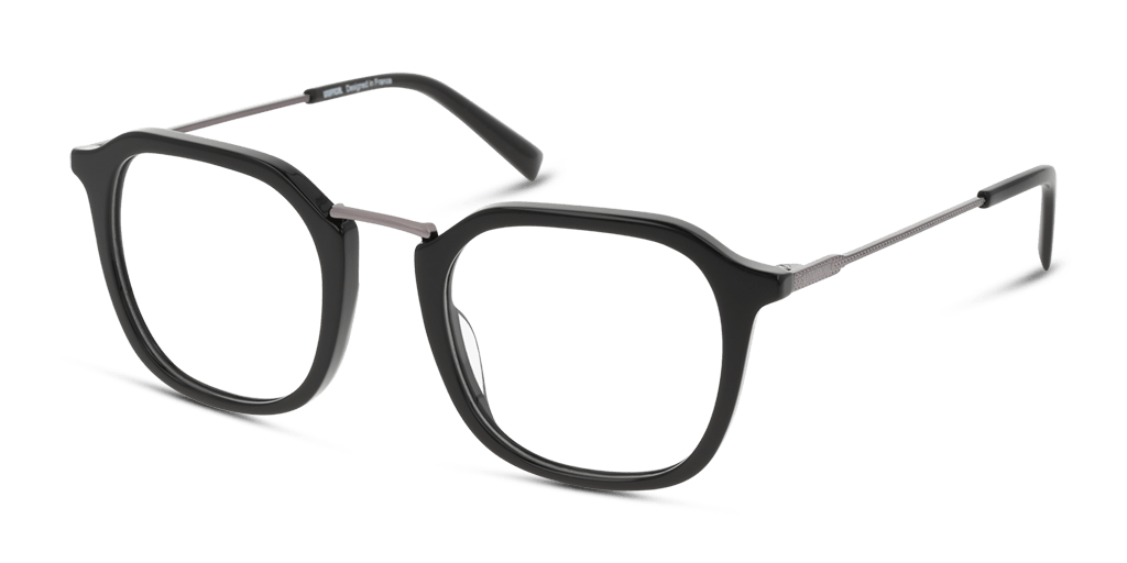 Unofficial UNOM0255 férfi fekete színű négyzet formájú szemüveg