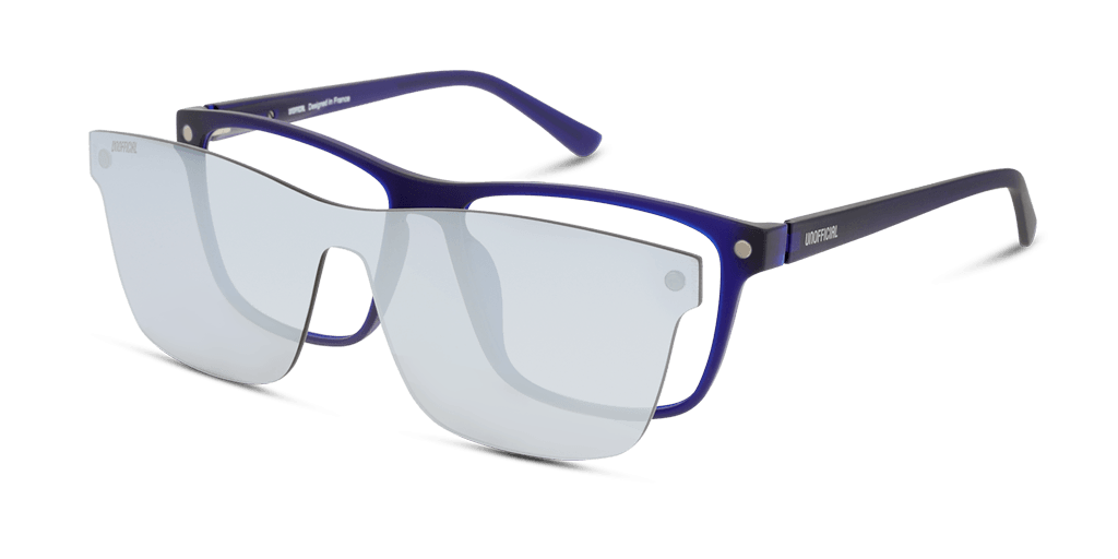 Unofficial UNOM0015 férfi kék színű téglalap formájú szemüveg