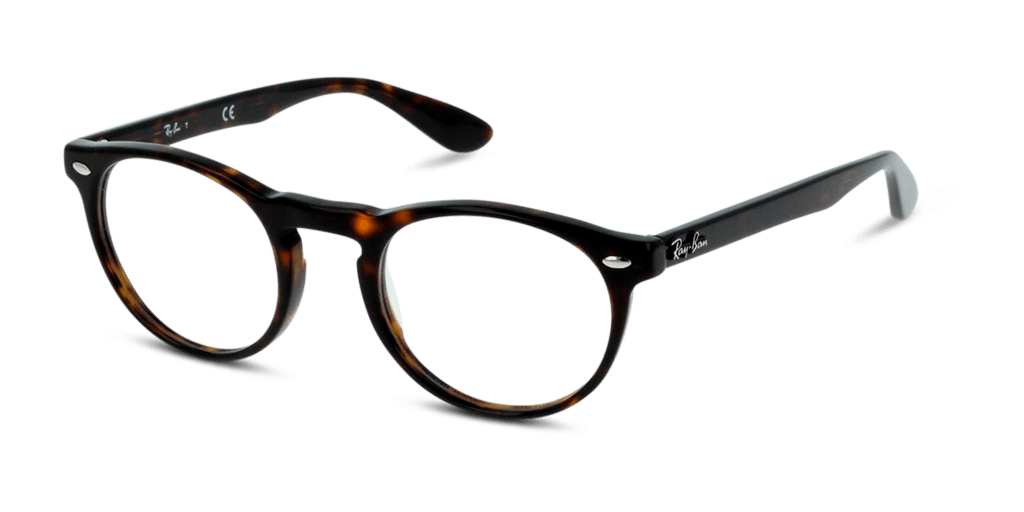 Ray-Ban RX5283 2012 férfi barna színű pantó formájú szemüveg