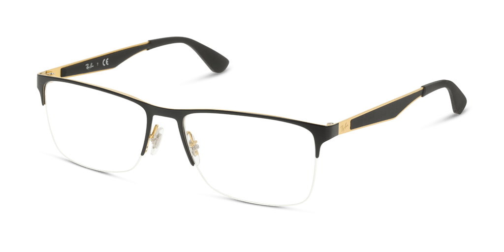 Ray-Ban RX6335 férfi arany színű különleges formájú szemüveg