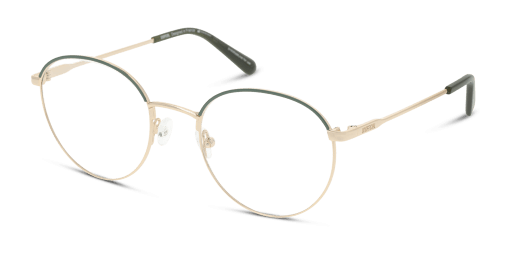 Unofficial UNOM0352 férfi arany színű pantó formájú szemüveg