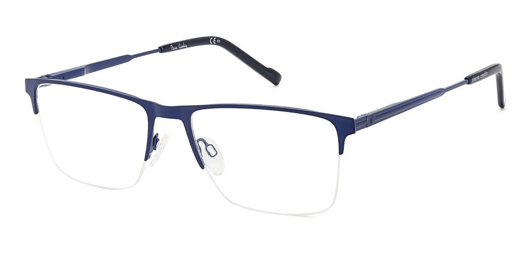 Pierre Cardin P.C. 6883 FLL férfi kék színű téglalap formájú szemüveg