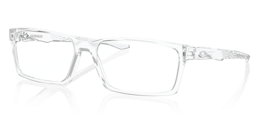 Oakley 0OX8060 férfi átlátszó színű téglalap formájú szemüveg