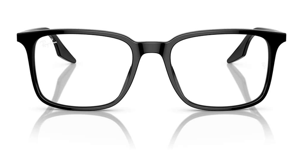 Ray-Ban 0RX5421 férfi fekete színű téglalap formájú szemüveg