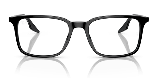 Ray-Ban 0RX5421 férfi fekete színű téglalap formájú szemüveg