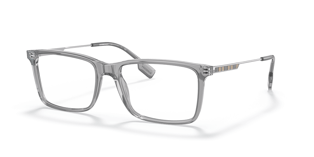 Burberry 0BE2339 férfi szürke színű téglalap formájú szemüveg