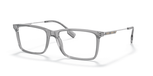 Burberry 0BE2339 férfi szürke színű téglalap formájú szemüveg