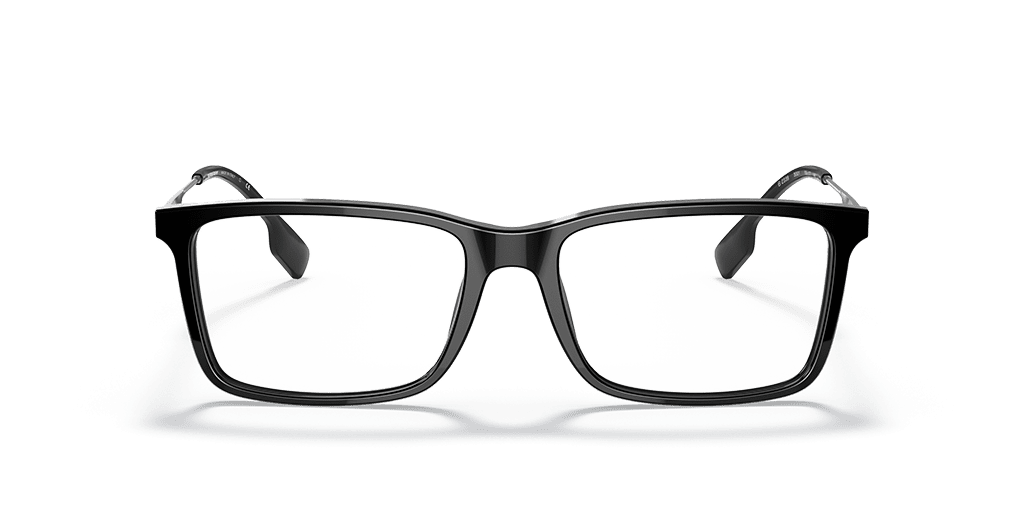 Burberry 0BE2339 férfi fekete színű téglalap formájú szemüveg