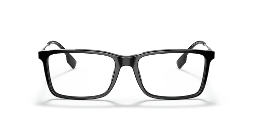 Burberry 0BE2339 férfi fekete színű téglalap formájú szemüveg
