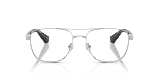 Burberry 0BE1396 férfi ezüst színű pilóta formájú szemüveg
