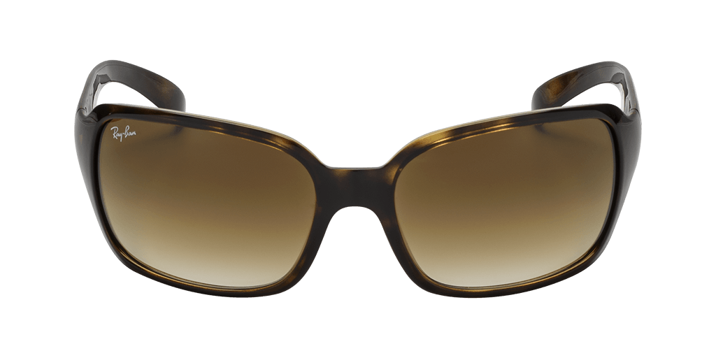 Ray-Ban RB4068 710/51 női havana színű téglalap formájú napszemüveg