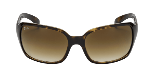 Ray-Ban RB4068 710/51 női havana színű téglalap formájú napszemüveg