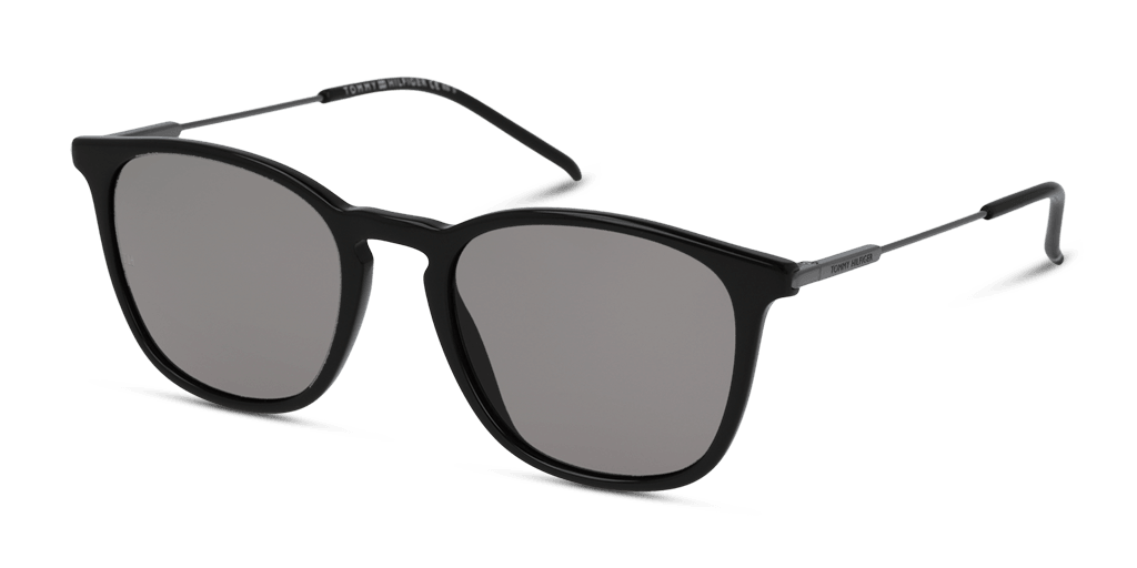 Tommy Hilfiger TH 1764/S női fekete színű ovális formájú napszemüveg