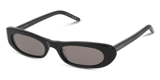 Saint Laurent SL 557 SHADE női fekete színű ovális formájú napszemüveg