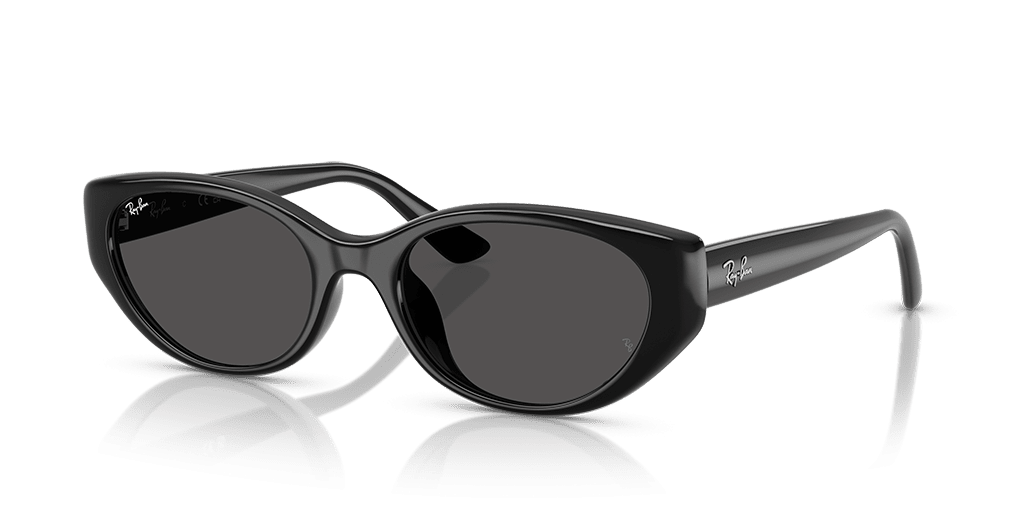Ray-Ban 0RB4457D női fekete színű négyzet formájú napszemüveg