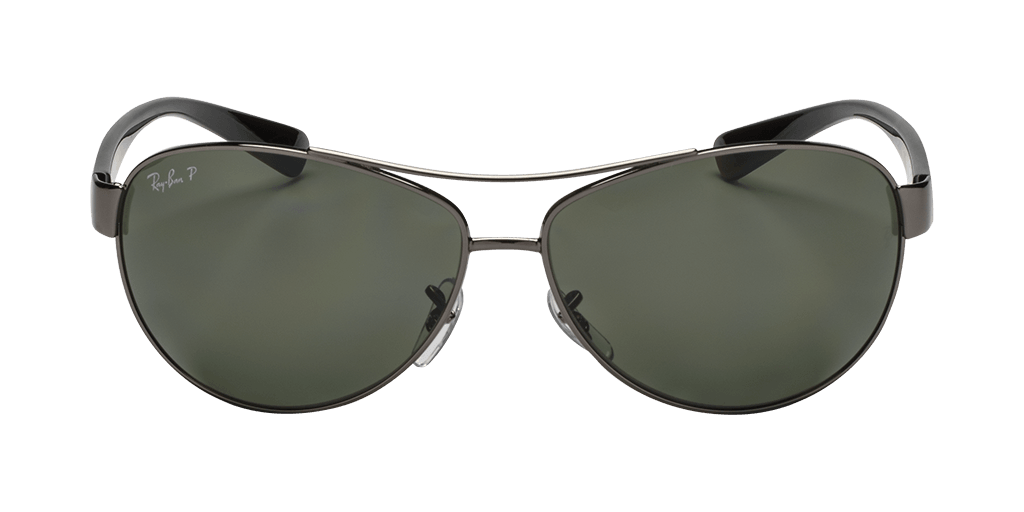 Ray-Ban RB3386 004/9A férfi szürke színű pilóta formájú napszemüveg