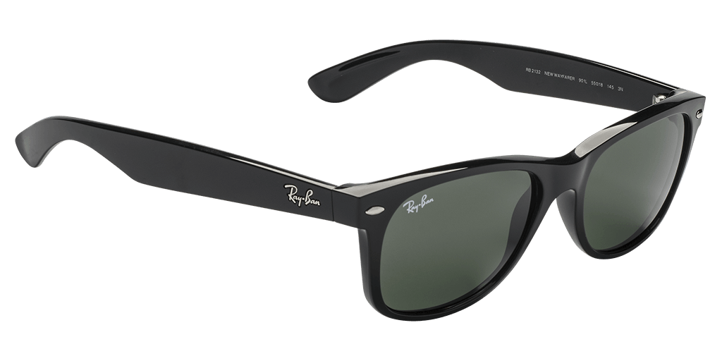 Ray-Ban New Wayfarer RB2132 901L férfi fekete színű téglalap formájú napszemüveg