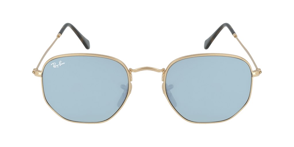 Ray-Ban RB3548N 001/30 férfi arany színű téglalap formájú napszemüveg