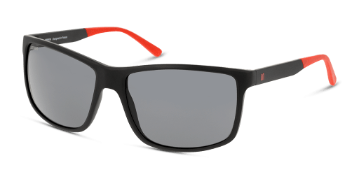 Unofficial UNSM0092 BRG0 férfi fekete színű téglalap formájú napszemüveg