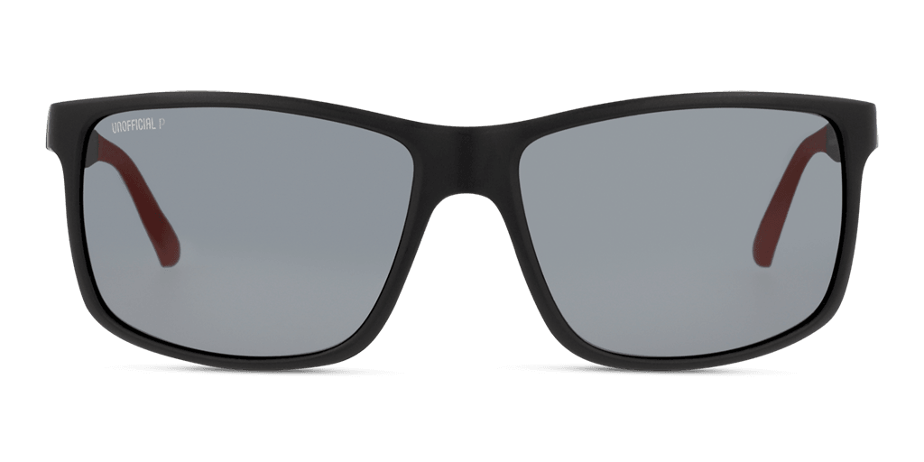 Unofficial UNSM0092P BRG0 férfi fekete színű téglalap formájú napszemüveg