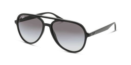 Ray-Ban RB4376 601/8G férfi fekete színű pilóta formájú napszemüveg