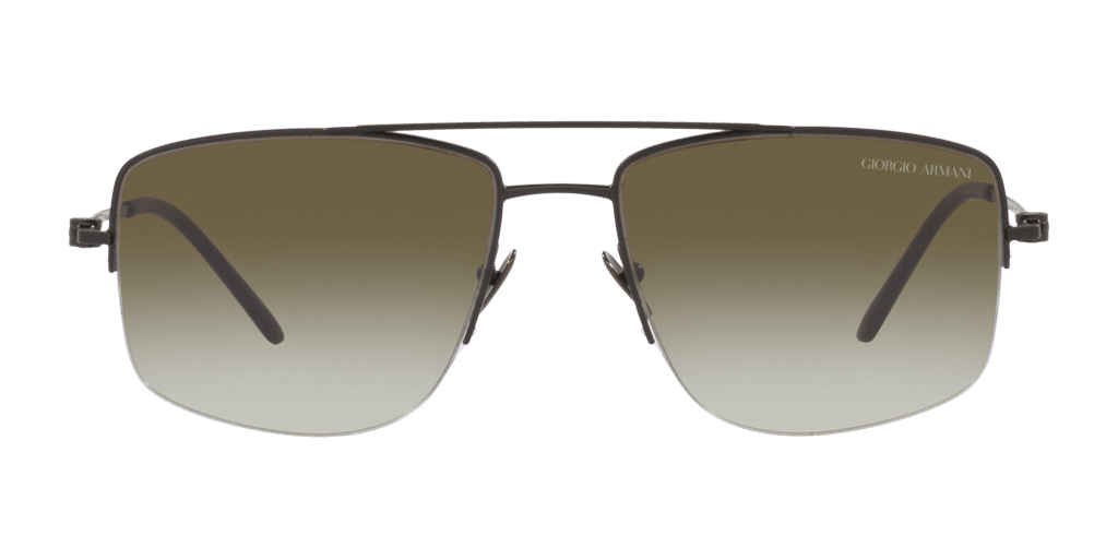 Giorgio Armani AR6137 30018E férfi fekete színű téglalap formájú napszemüveg