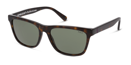 Polo Ralph Lauren PH4167 férfi havana színű téglalap formájú napszemüveg