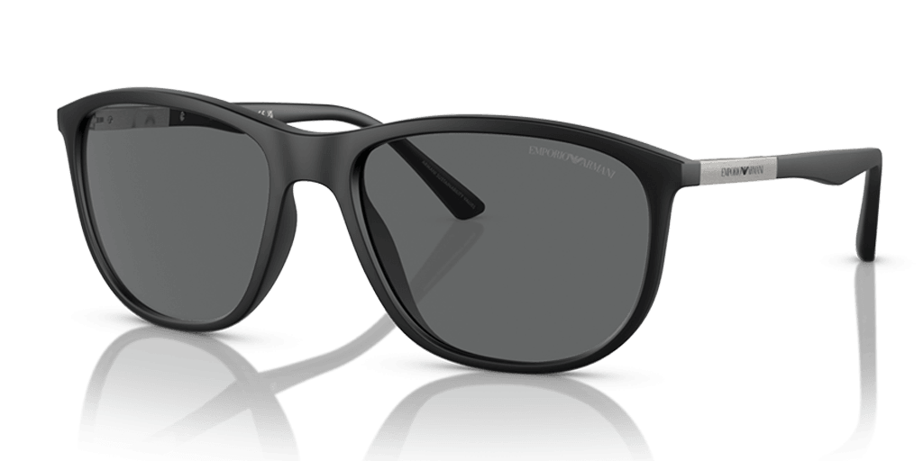 Emporio Armani 0EA4201 férfi fekete színű négyzet formájú napszemüveg