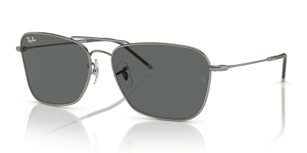 Ray-Ban Caravan Reverse RBR0102S 004/GR férfi szürke színű négyzet formájú napszemüveg