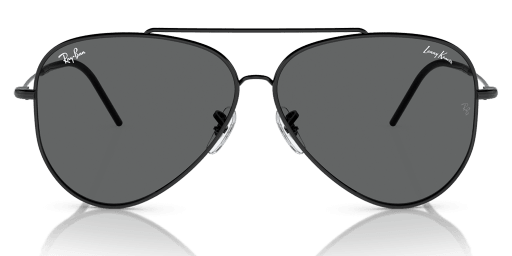 Ray-Ban Aviator Reverse RBR0101S 002/GR férfi fekete színű pilóta formájú napszemüveg