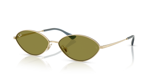 Ray-Ban 0RB3757 férfi arany színű ovális formájú napszemüveg