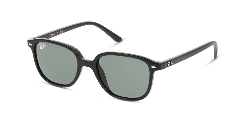 Ray-Ban RJ9093S 100/71 gyermek fekete színű négyzet formájú napszemüveg